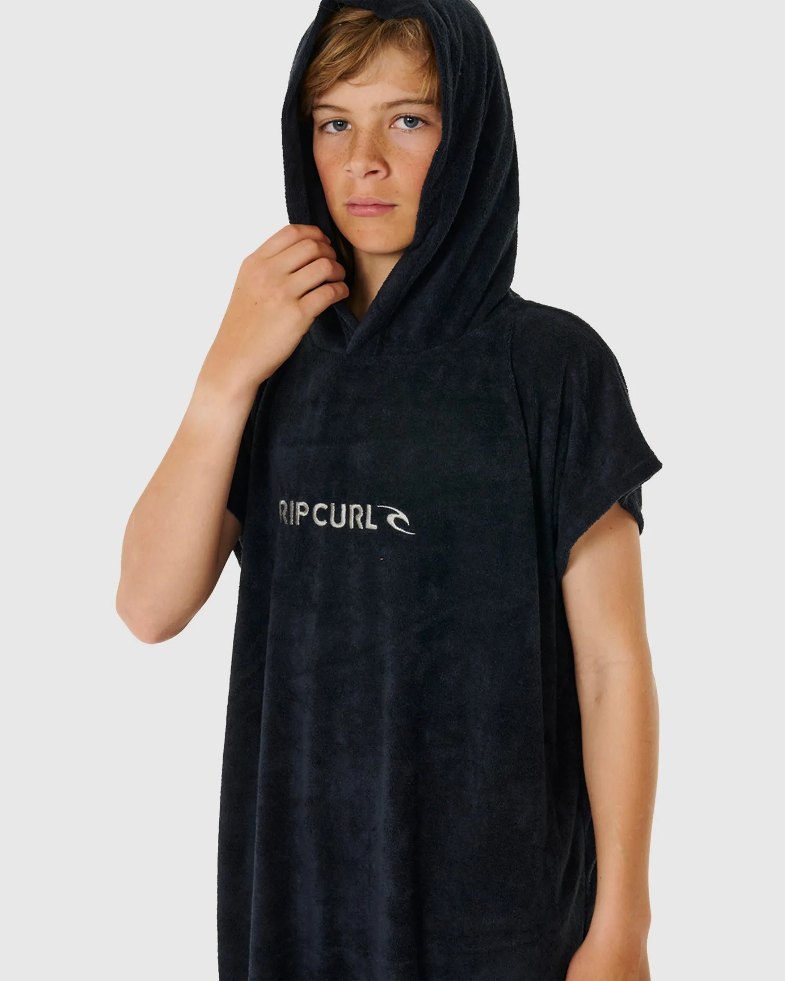 Boys 8-16 Brand Hooded Towel