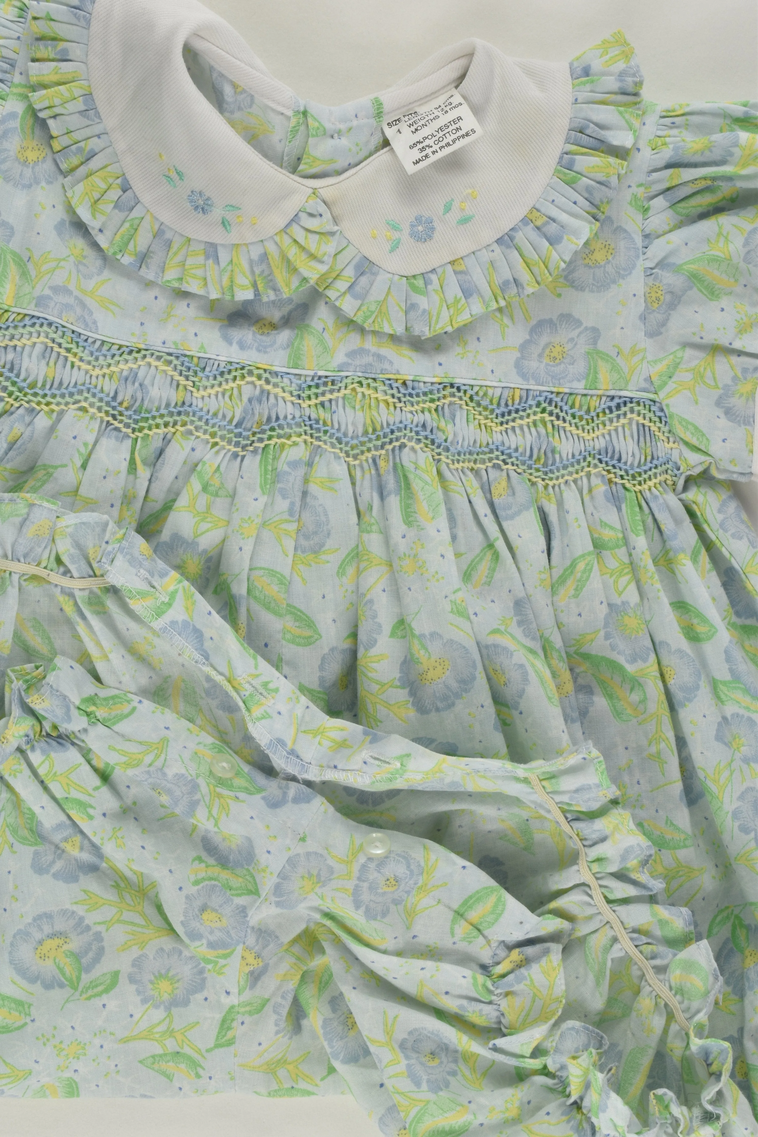 Brand Unknown Size 1 Smocked Romper