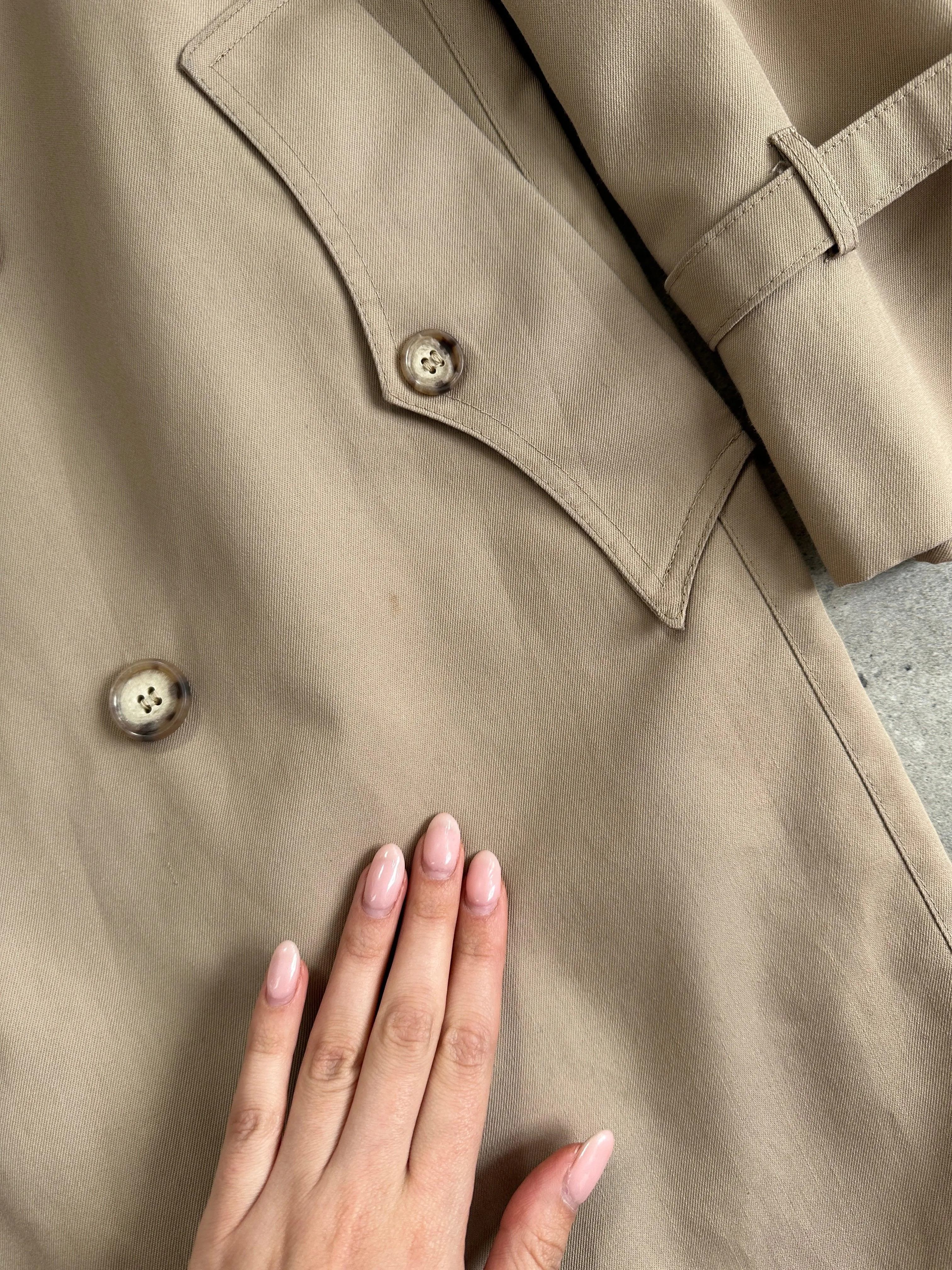 Christian Dior Monsieur Double Breasted Belted Trench Coat - L/XL