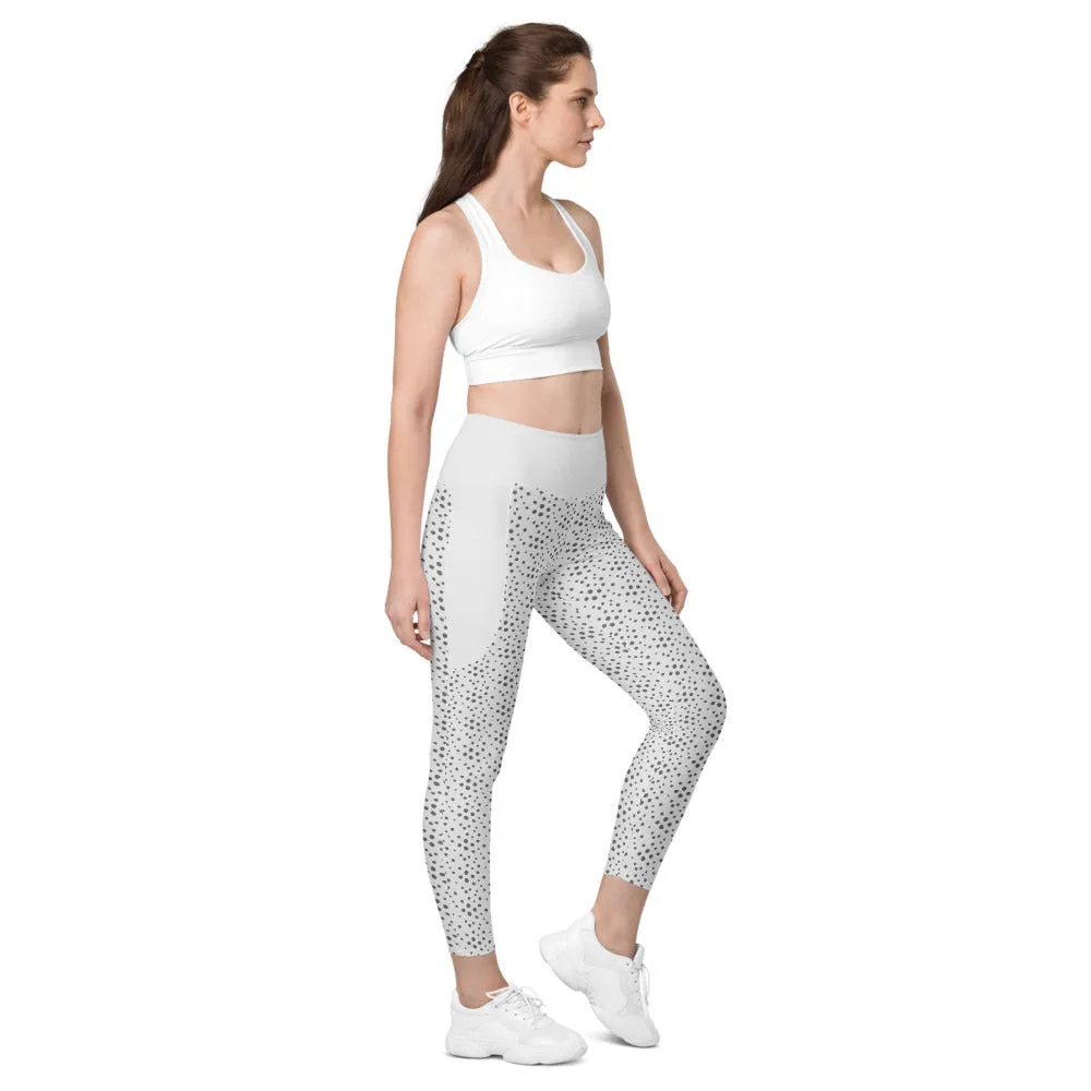 Dotted Yoga Leggings with pockets