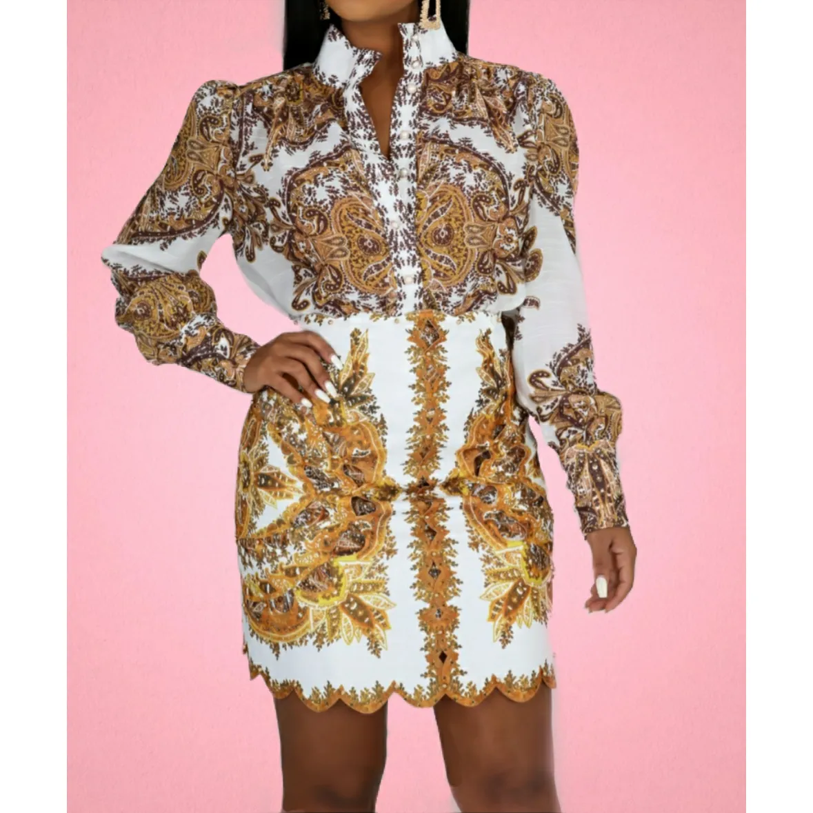 Exquisite Skirt Set
