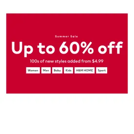 H&M Summer Sale!