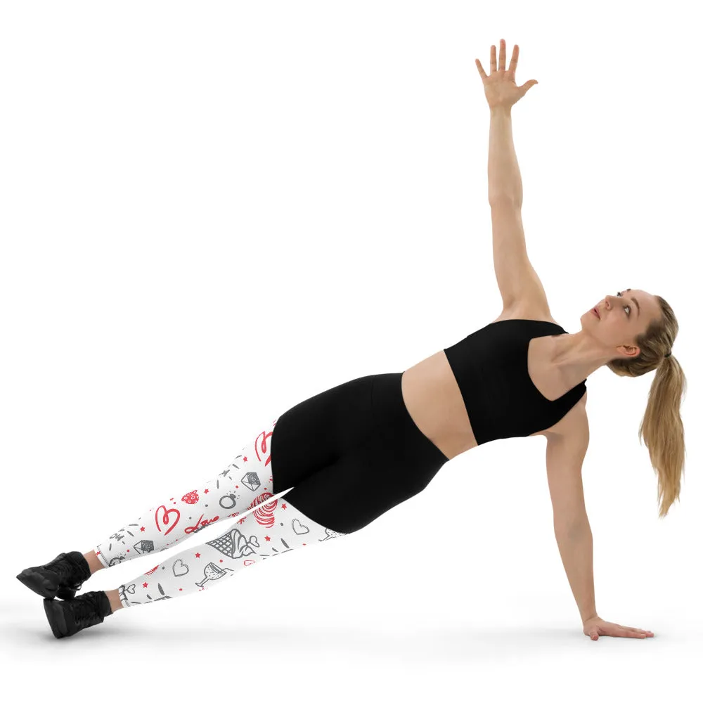 Ice cream love for you Sports Leggings