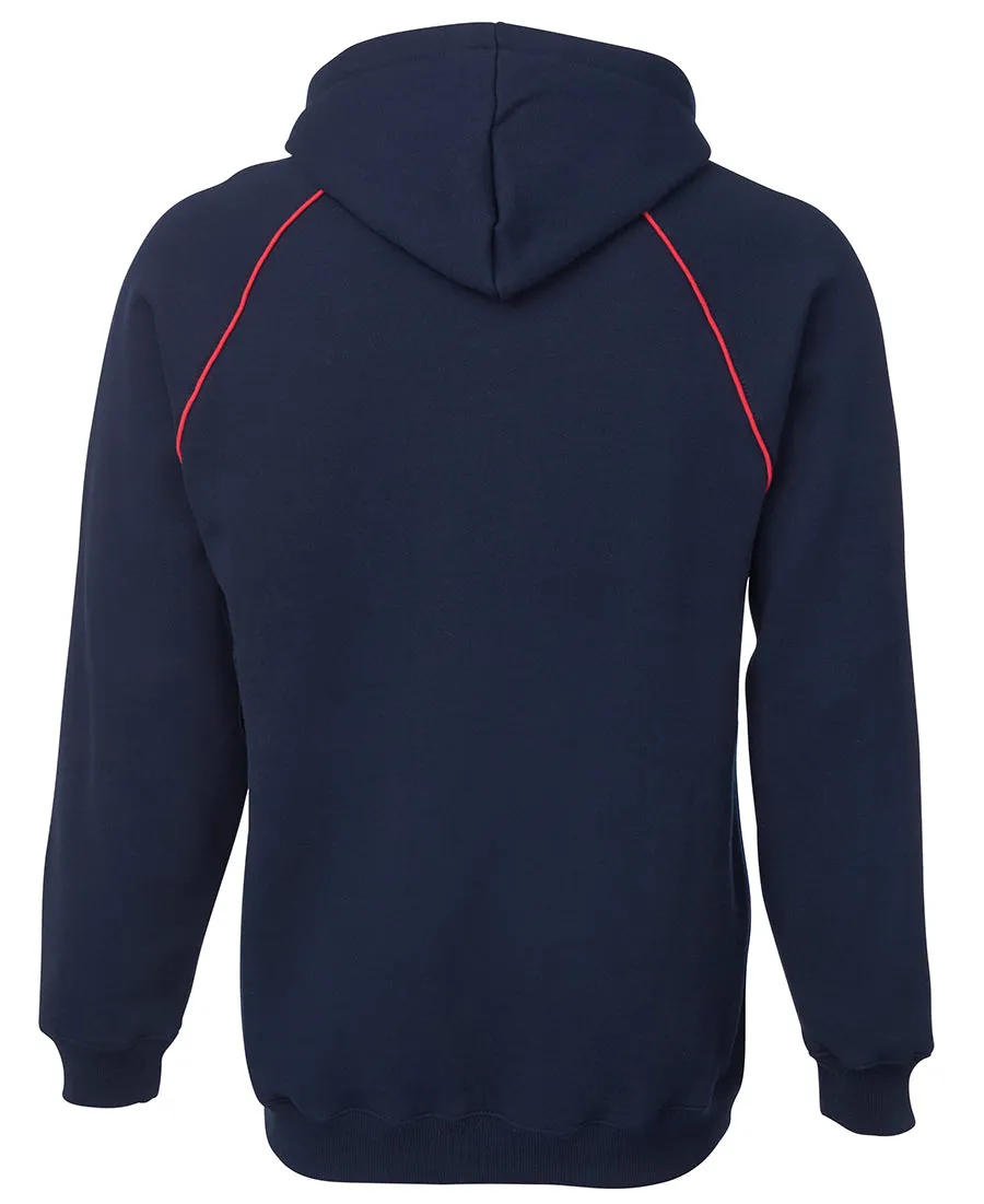 JBs Wear Adults Contrast Fleecy Hoodie