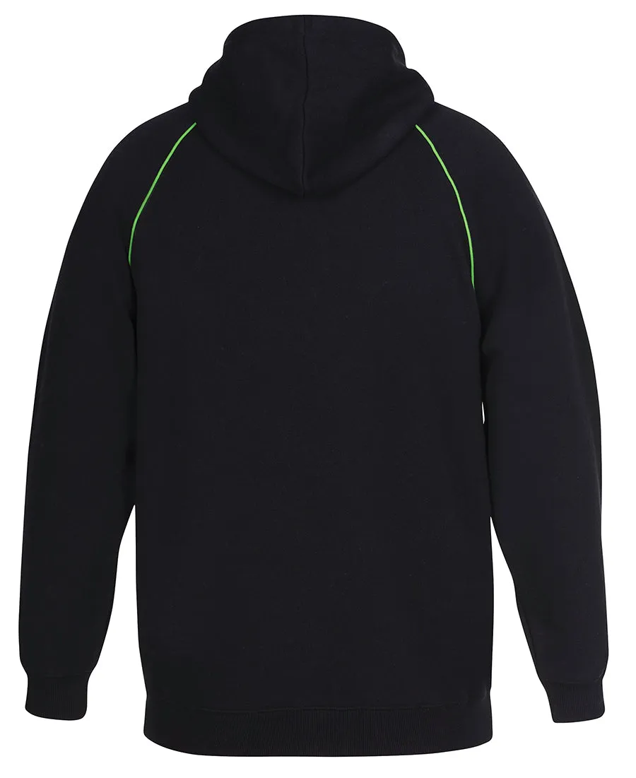 JBs Wear Adults Contrast Fleecy Hoodie