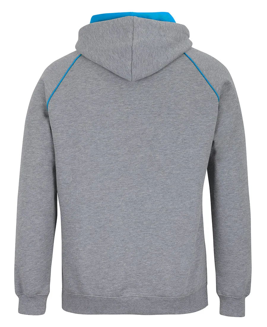 JBs Wear Adults Contrast Fleecy Hoodie