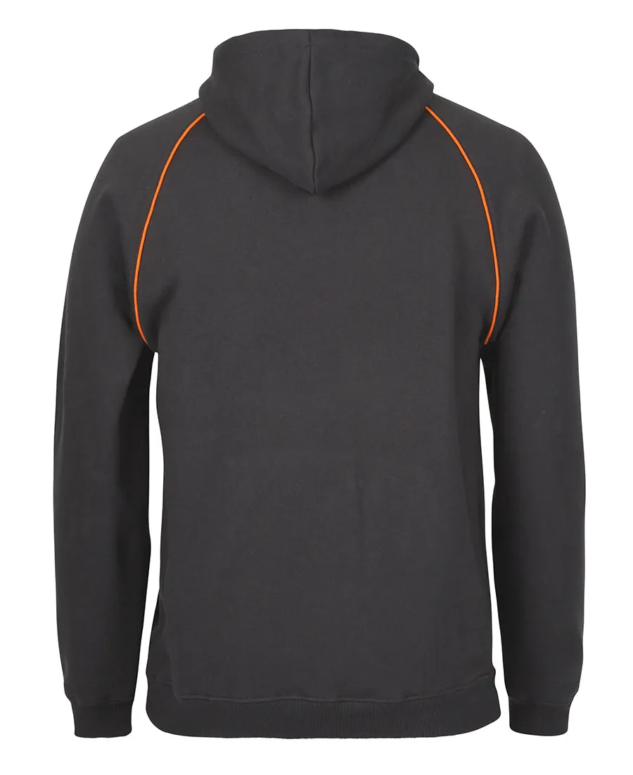 JBs Wear Adults Contrast Fleecy Hoodie
