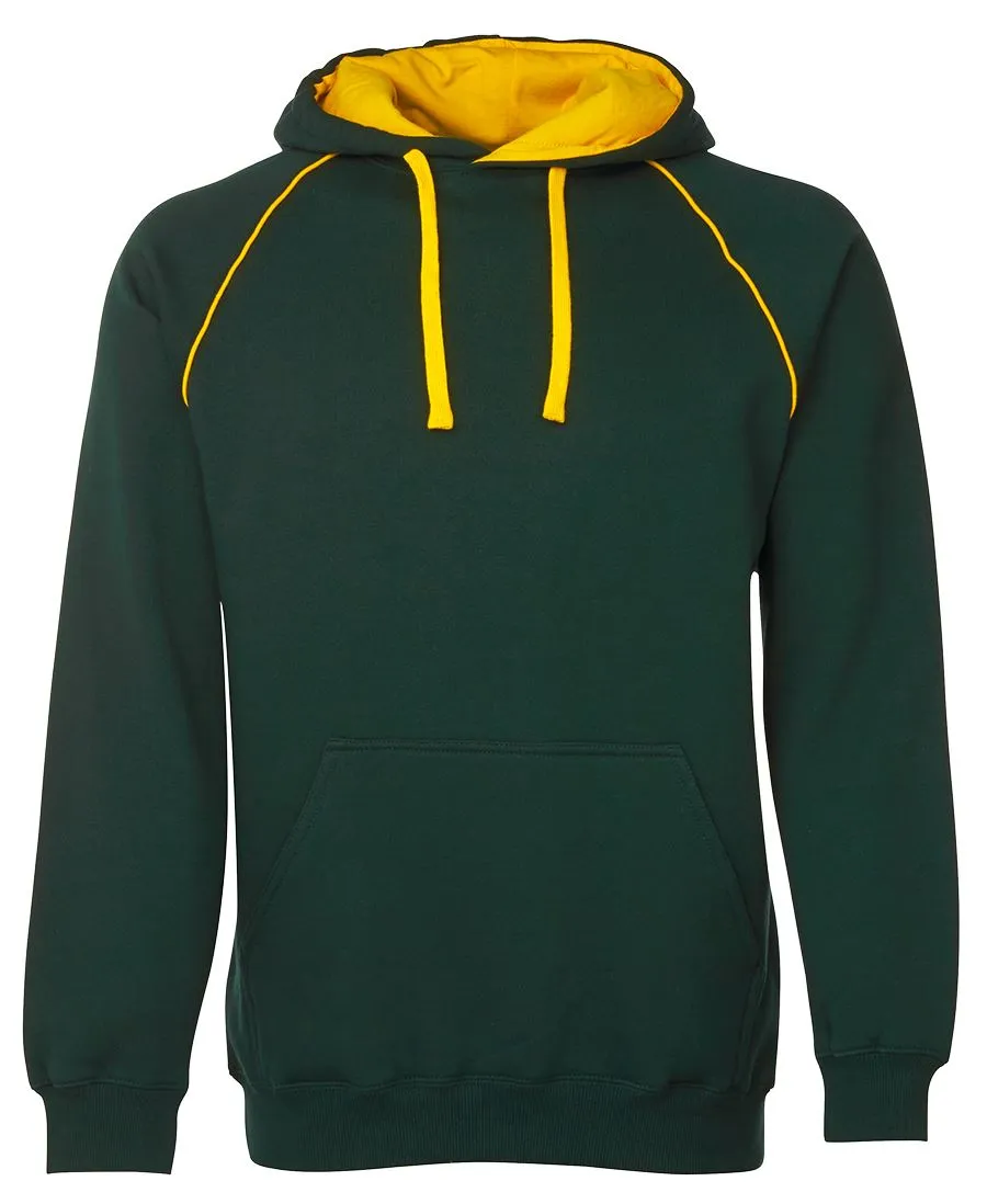 JBs Wear Adults Contrast Fleecy Hoodie