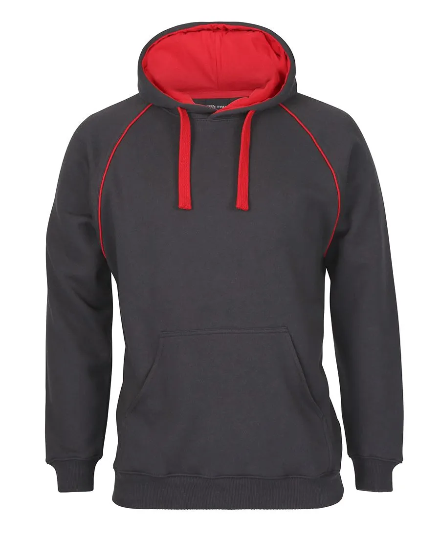 JBs Wear Adults Contrast Fleecy Hoodie