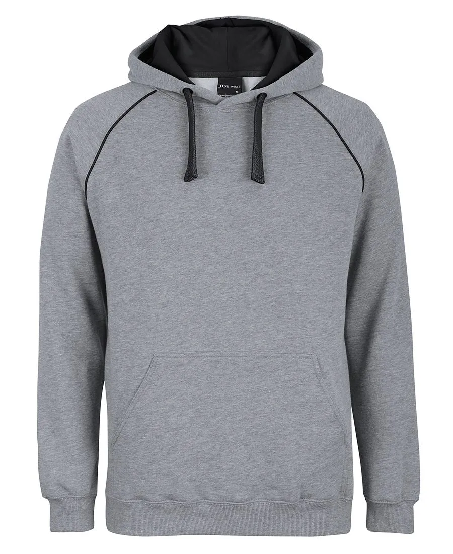 JBs Wear Adults Contrast Fleecy Hoodie