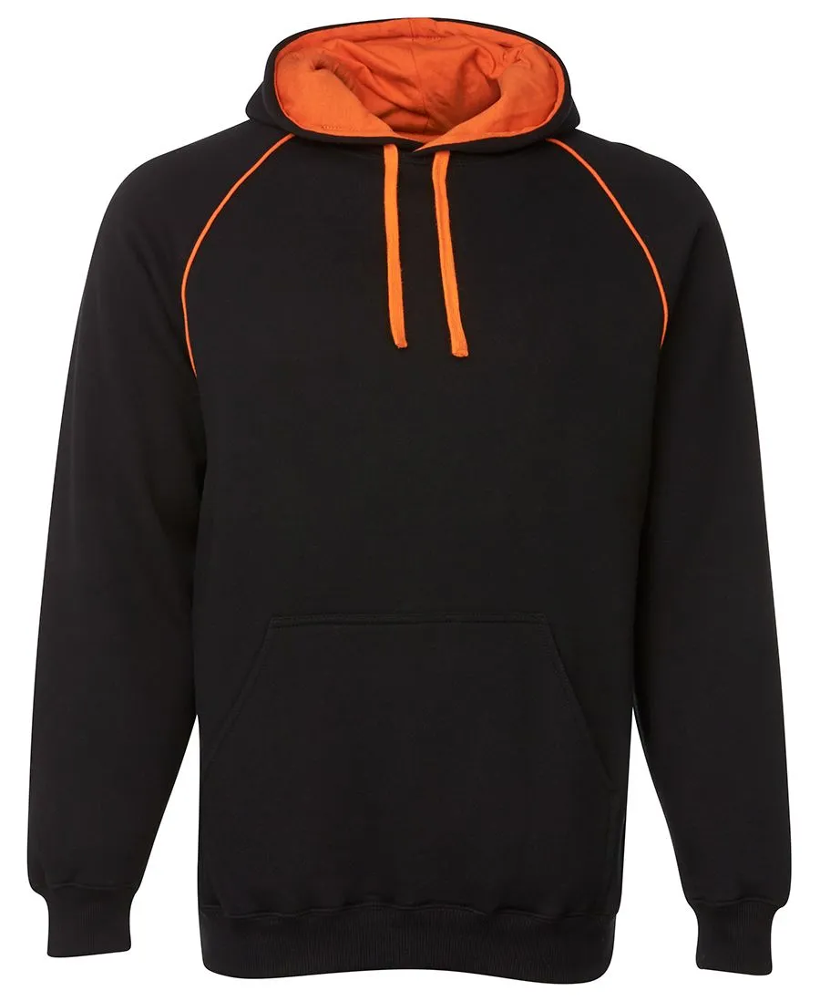 JBs Wear Adults Contrast Fleecy Hoodie