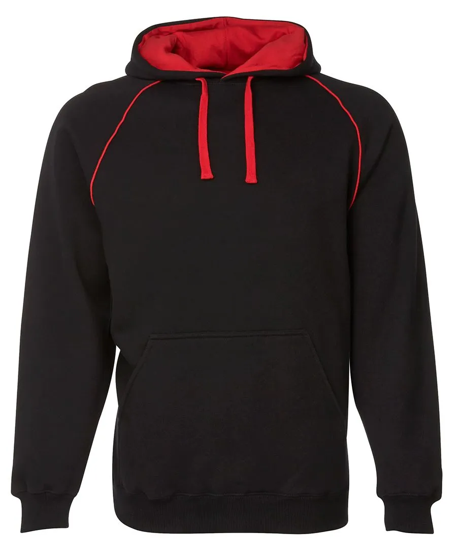 JBs Wear Adults Contrast Fleecy Hoodie