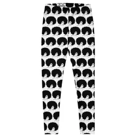 Leggings Black and White Afros