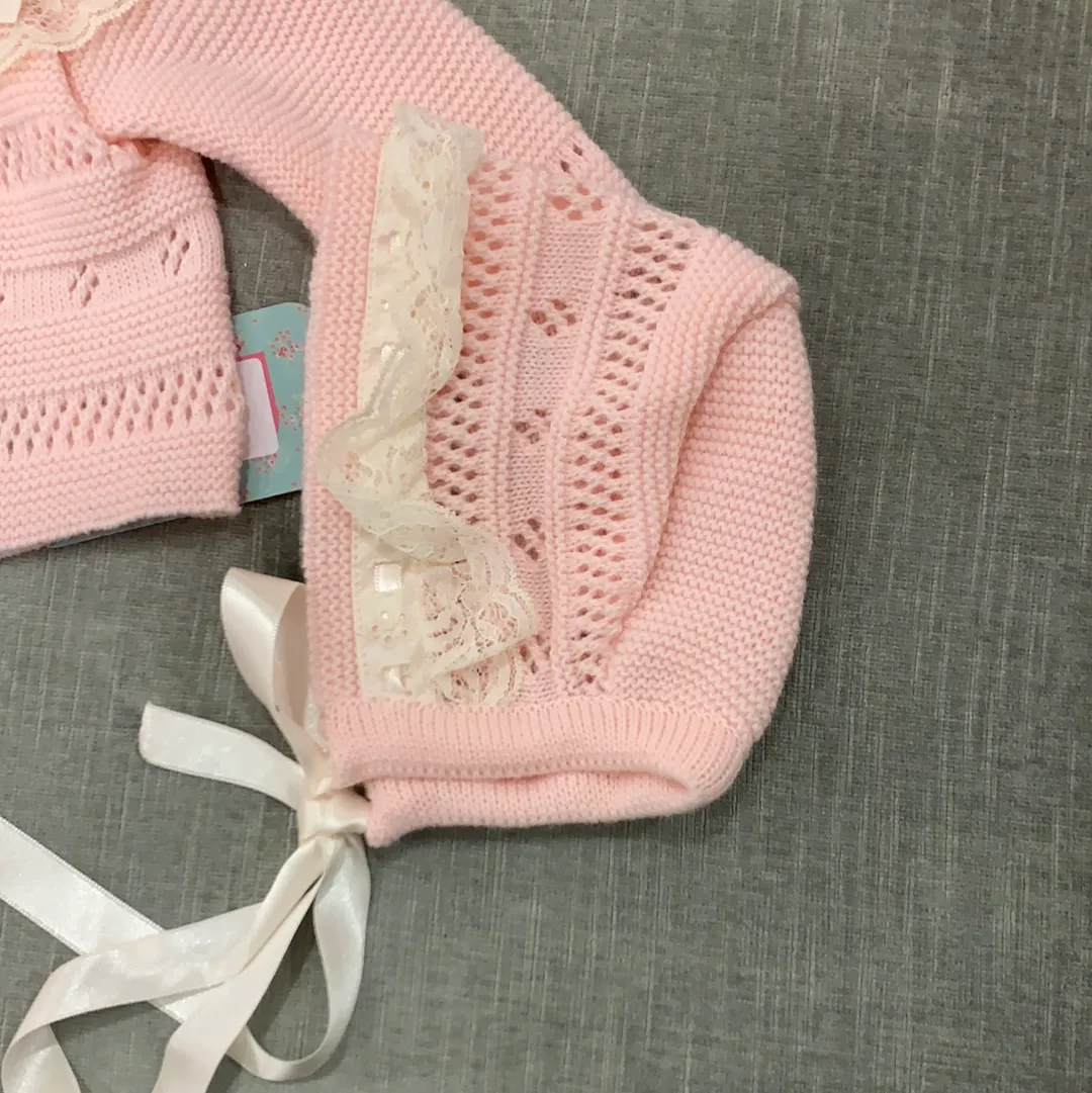 Nini Knit Pink Knit Set