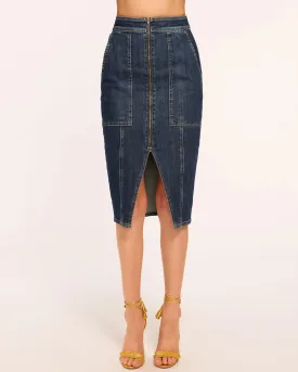 Ramy Brook Marietta High-Waisted Denim Skirt