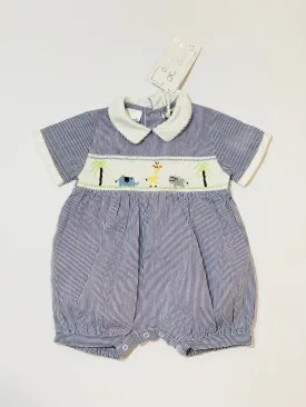 Smocked romper brand new - Size 00