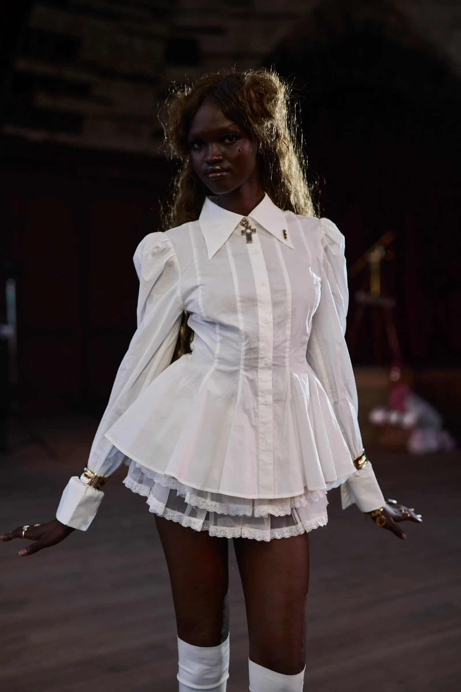 The Ivory Curator Blouse