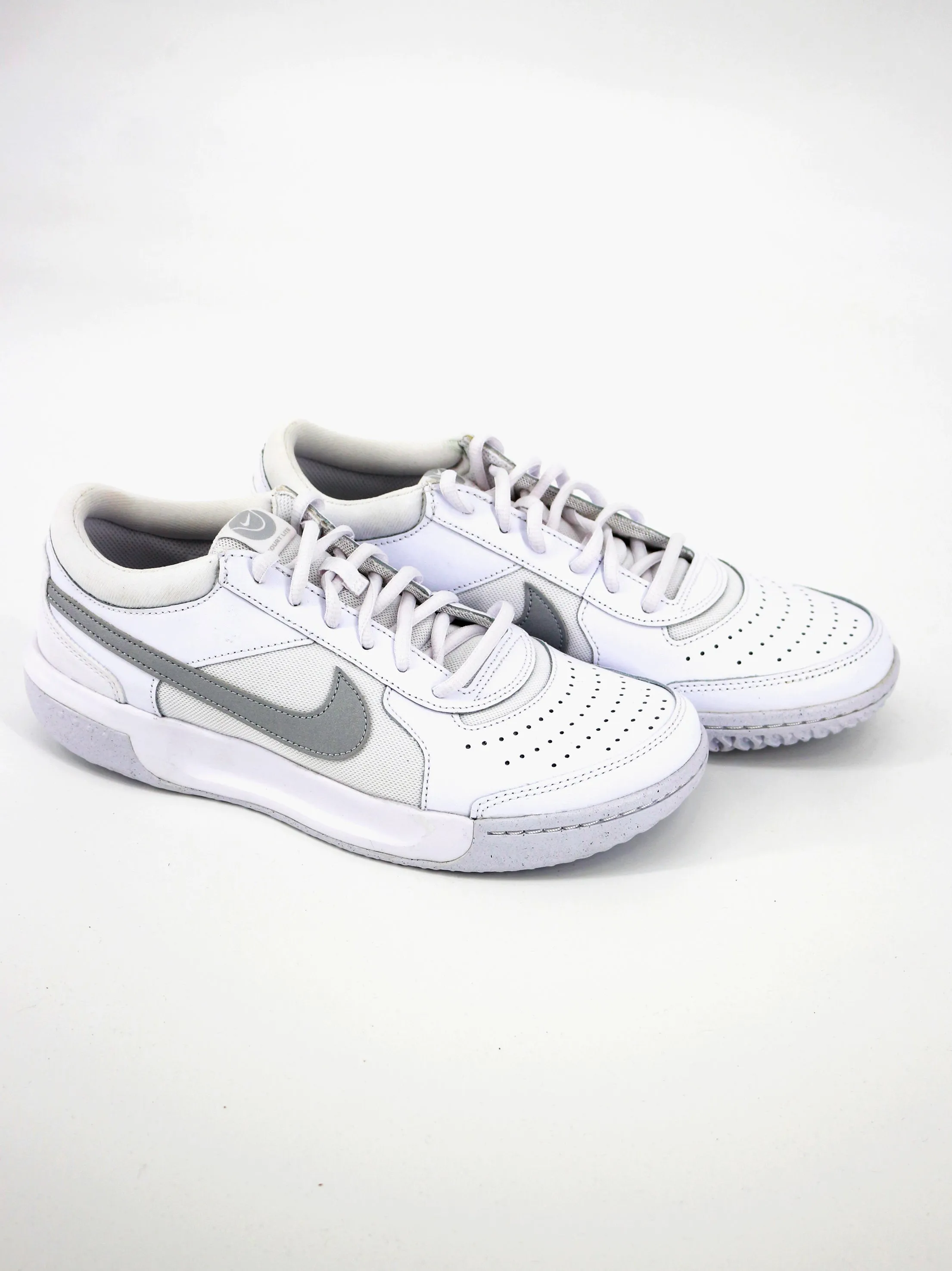 Women's Brand Logo Embroidered Shoes,White