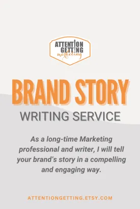 Your Brand Story Writing Service